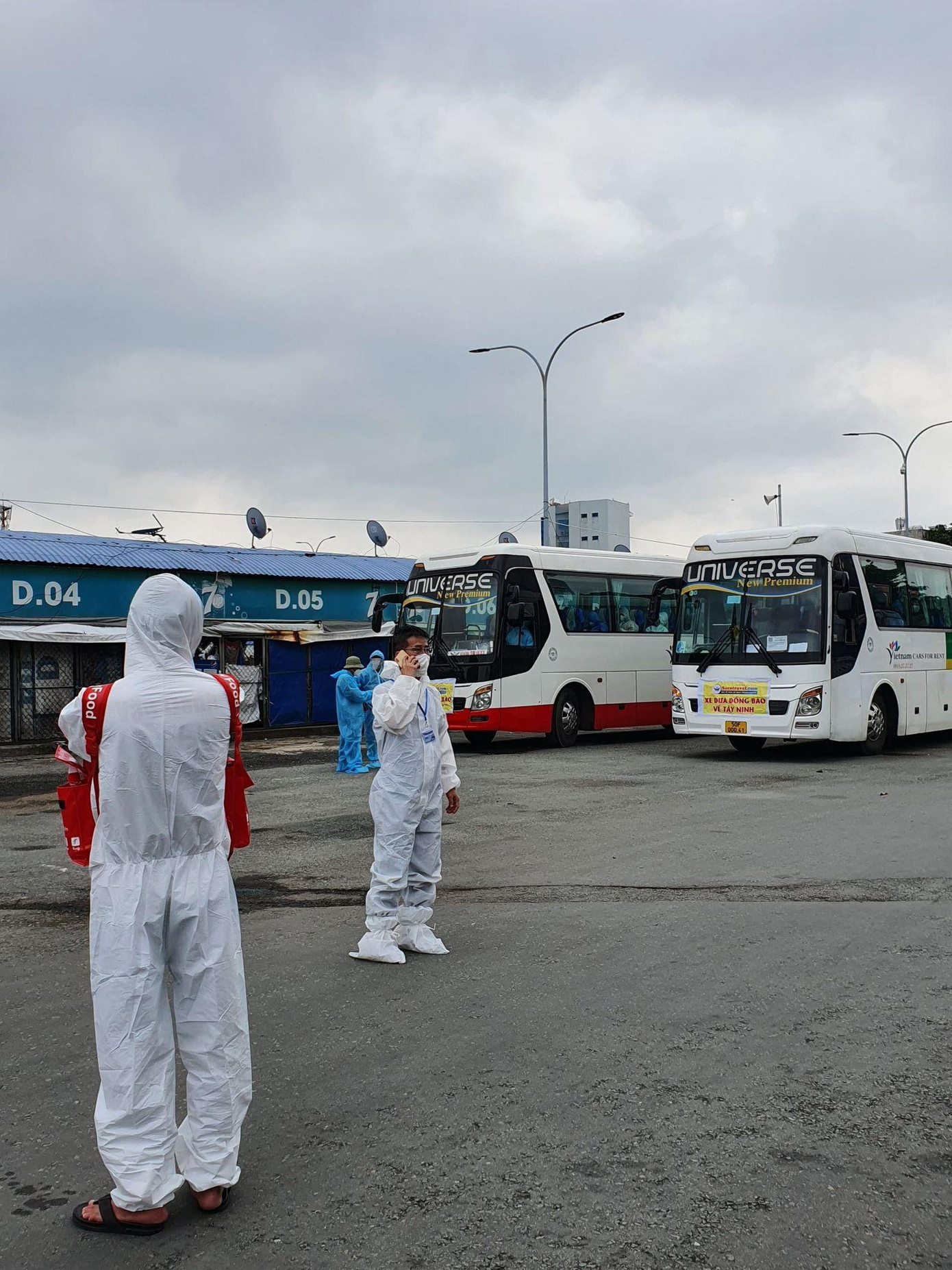 Đã có gần 2.000 công dân Tây Ninh tại TPHCM được đón về quê.