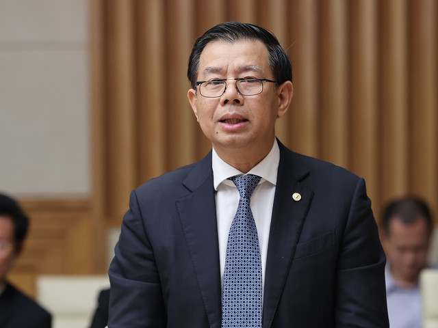 Đại diện VinGroup: Chúng tôi cũng đưa ra những sản phẩm mới đón đầu xu hướng thế giới (ảnh: Nhật Bắc).