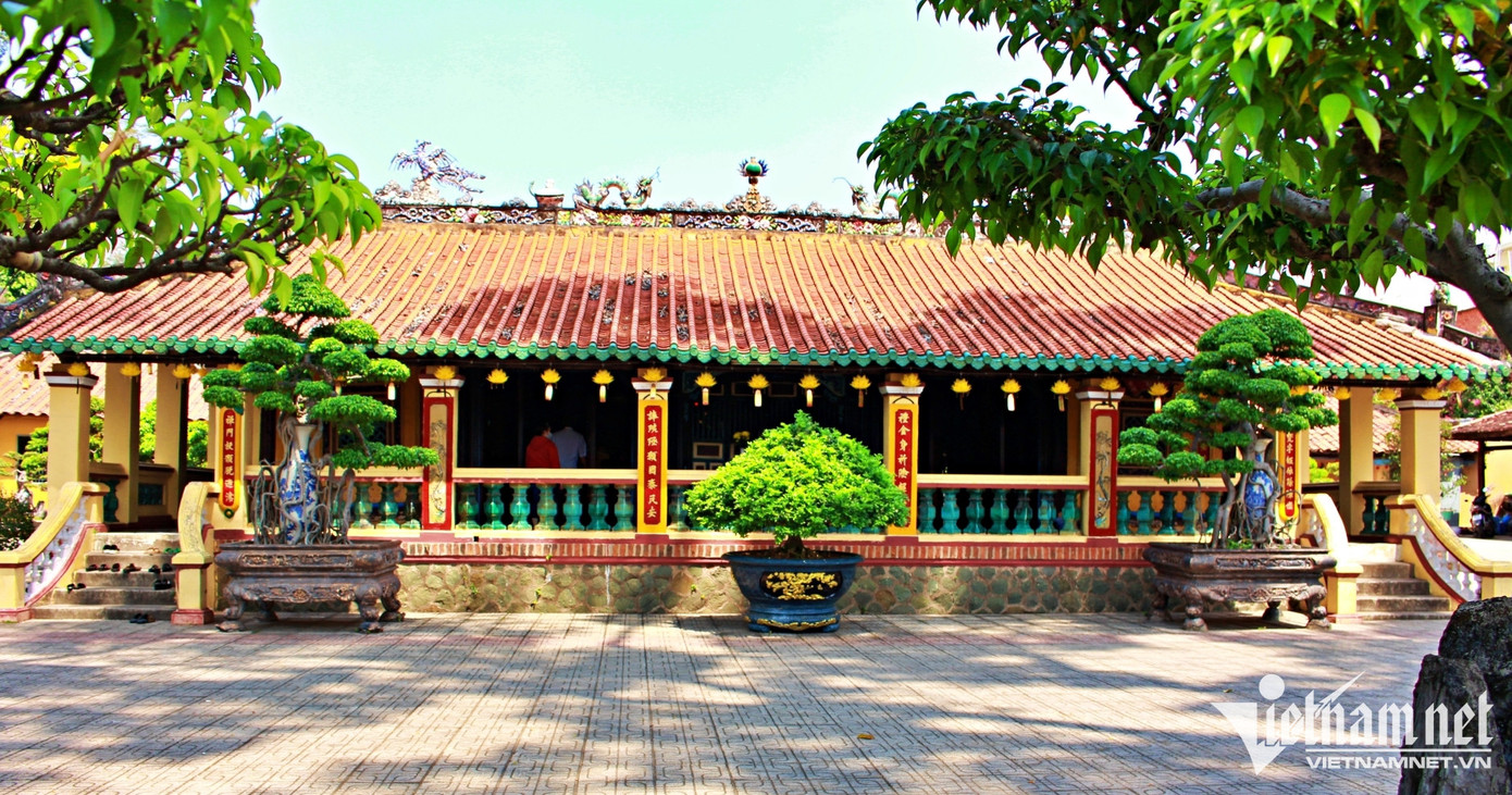 Một góc chùa Hội Khánh, một trong những danh lam cổ tự tại Bình Dương.