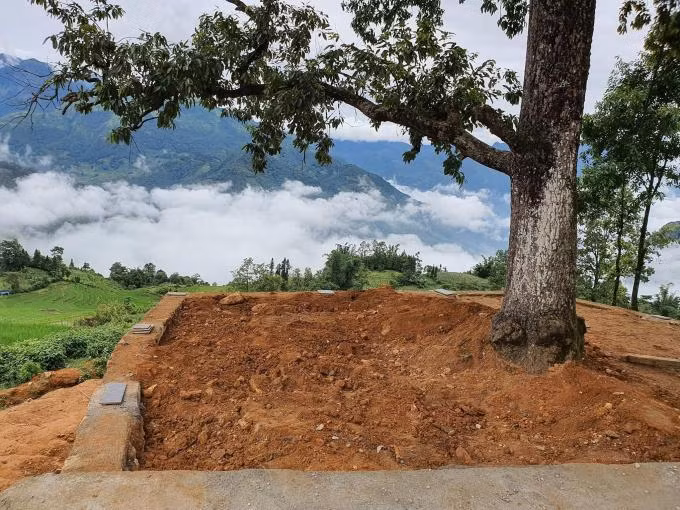Phần hàng rào được tháo dỡ, trả lại nguyên trạng. Ảnh: Xá Xuy