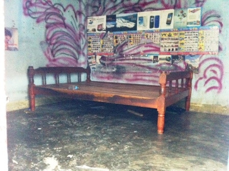 Hiện trường phòng trọ, nơi Hồ Ngọc Nhờ “tra tấn” cháu bé 18 tháng tuổi đến chết.