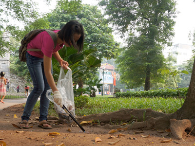Nhiều người dân đã hành động theo việc làm ý nghĩa này