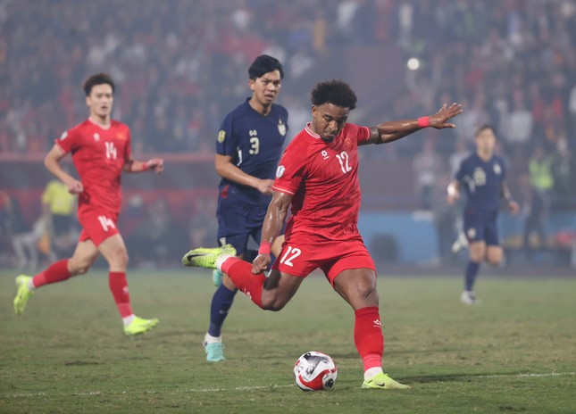 Xuân Son lập cú đúp vào lưới ĐT Thái Lan. Ảnh: Trọng Tài/ TPO. Xuân Son lập cú đúp vào lưới ĐT Thái Lan. Ảnh: Trọng Tài/ TPO.