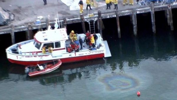 Địa điểm mà Elmezayen cố ý lái xe lao xuống nước khiến 2 con trai thiệt mạng. Ảnh: CBS Los Angeles. Địa điểm mà Elmezayen cố ý lái xe lao xuống nước khiến 2 con trai thiệt mạng. Ảnh: CBS Los Angeles.