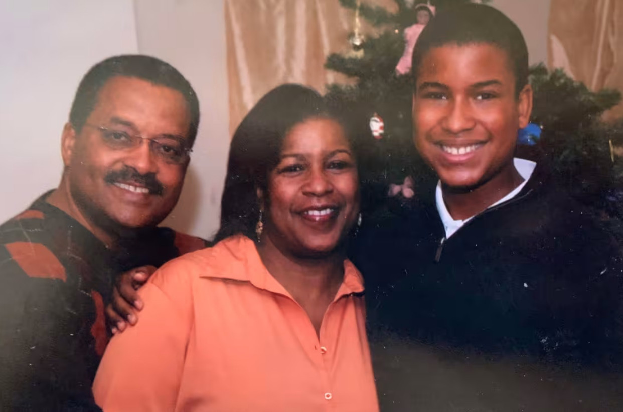 Chú Darrell, cô Susan và Justin. Ảnh: Susan Toler Carr.