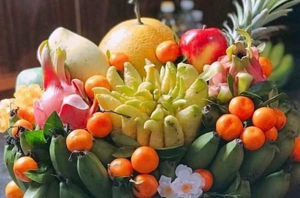 Nhiều gia đình bày mâm quả rất đẹp vào ngày Rằm tháng Giêng. Ảnh minh họa: FPT. Nhiều gia đình bày mâm quả rất đẹp vào ngày Rằm tháng Giêng. Ảnh minh họa: FPT.