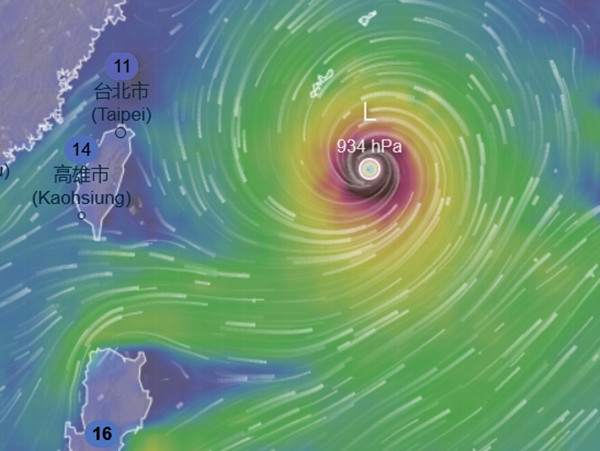 GFS dự báo siêu bão sẽ xuất hiện vào ngày 6/7. Ảnh: Ventusky, GFS.
