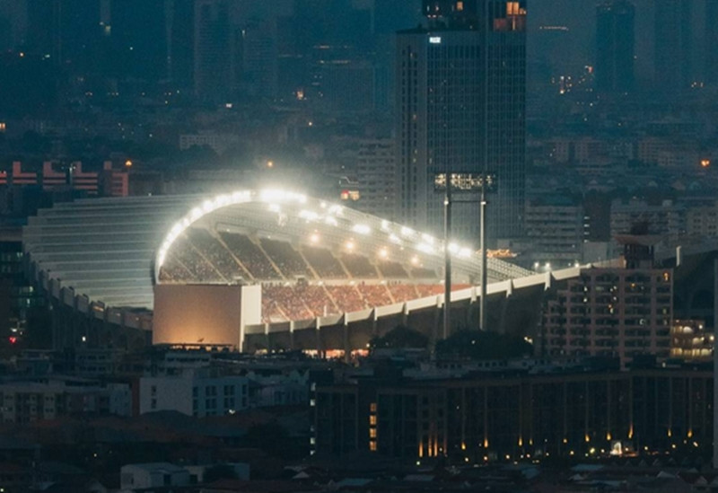 Sân Rajamangala. Ảnh: Instagram.