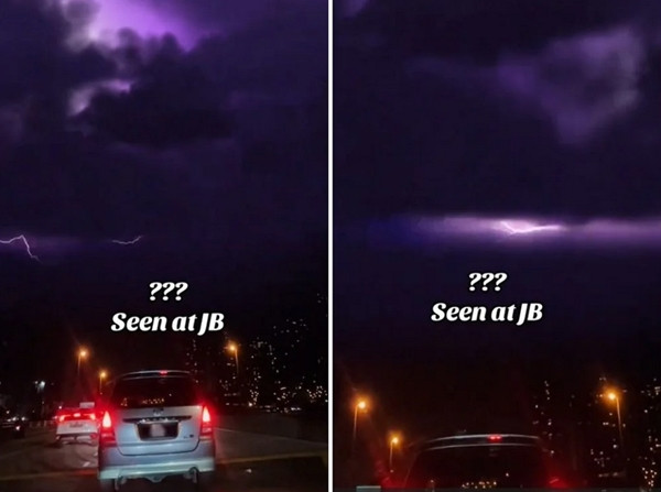 Ánh sáng màu tím này rất hiếm gặp. Ảnh: Chloedytastes. Ánh sáng màu tím này rất hiếm gặp. Ảnh: Chloedytastes.