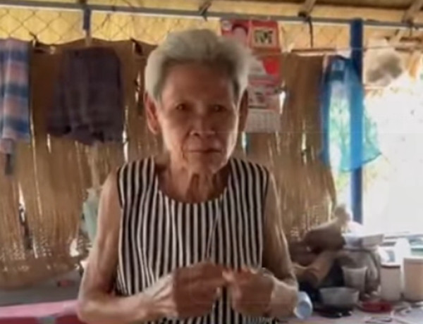 Bà Kan. Ảnh: MCOT. Bà Kan. Ảnh: MCOT.