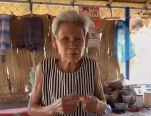 Bà Kan. Ảnh: MCOT.