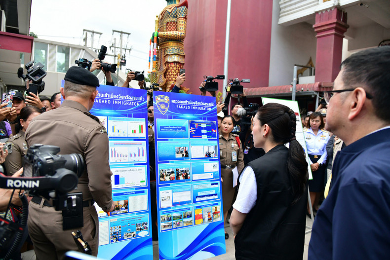 Cảnh sát Thái Lan cũng đã có nhiều hoạt động để chống lừa đảo xuyên biên giới. Ảnh: Government House. Cảnh sát Thái Lan cũng đã có nhiều hoạt động để chống lừa đảo xuyên biên giới. Ảnh: Government House.