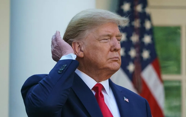 Hồi năm 2020, ông Trump đã nói: “Tôi không biết các bạn thế nào, chứ tóc của tôi là phải hoàn hảo, hoàn hảo”. Ảnh: Mandel Ngan/ Getty - AFP. Hồi năm 2020, ông Trump đã nói: “Tôi không biết các bạn thế nào, chứ tóc của tôi là phải hoàn hảo, hoàn hảo”. Ảnh: Mandel Ngan/ Getty - AFP.