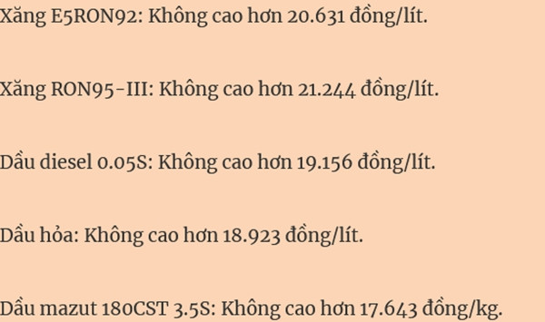 Giá bán lẻ xăng dầu trong nước ngày 23/6. Ảnh: QĐND. Giá bán lẻ xăng dầu trong nước ngày 23/6. Ảnh: QĐND.
