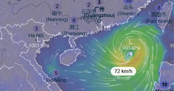 Mô hình ICON dự báo 92W sẽ vào Biển Đông vào ngày 12/6, khi nó vẫn là bão. Ảnh: Ventusky, ICON. Mô hình ICON dự báo 92W sẽ vào Biển Đông vào ngày 12/6, khi nó vẫn là bão. Ảnh: Ventusky, ICON.