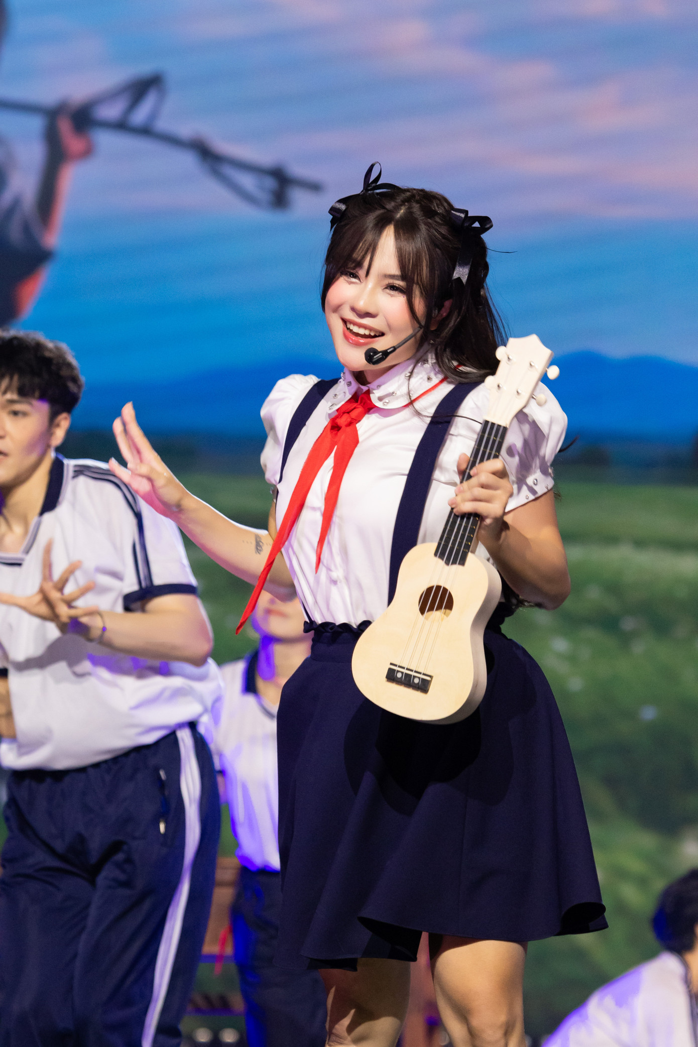 Thái Trinh có nhiều lợi thế trong chương trình trừ việc không chịu bộc lộ bản thân. Ảnh: BTC