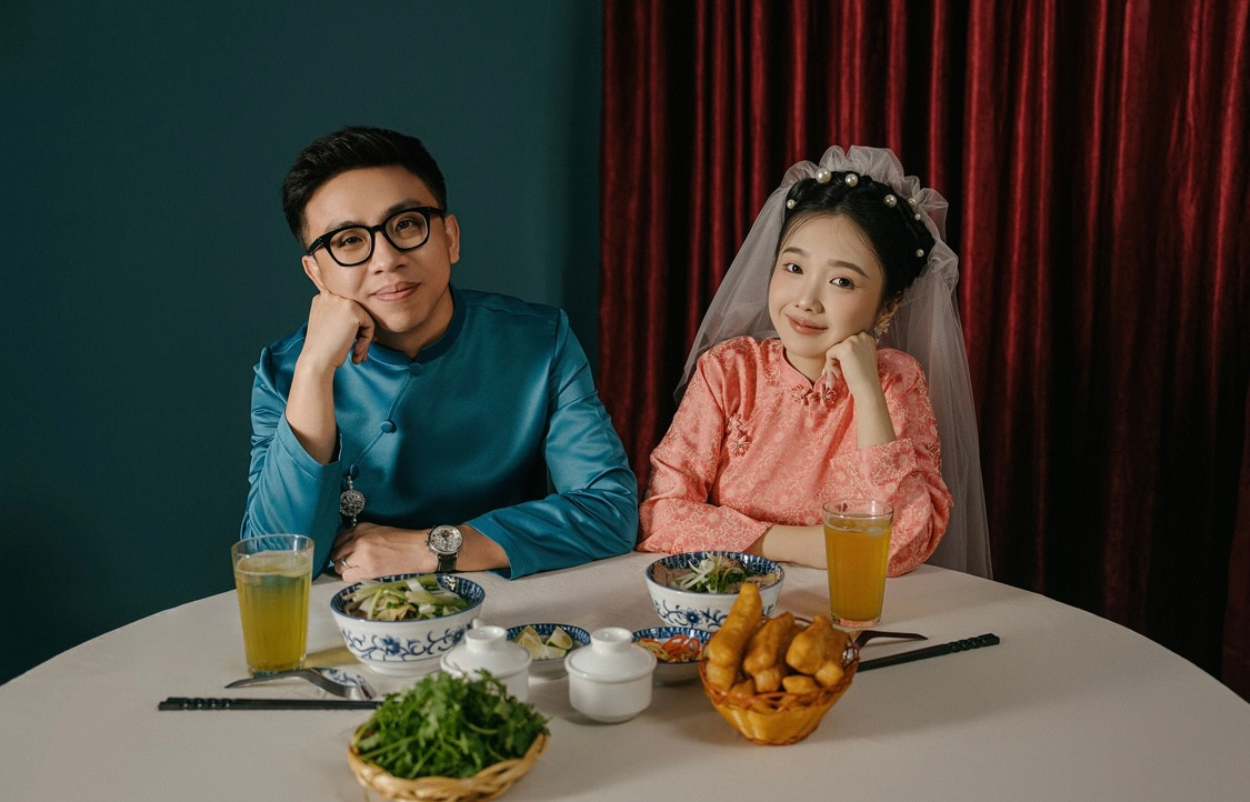 Ngọc Mi từng là khách quen của quán phở nhà bạn trai (Ảnh: NVCC).