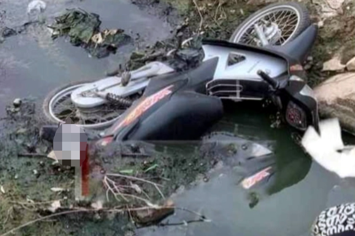 Khu vực phát hiện 2 thanh niên tử vong. Ảnh CTV.