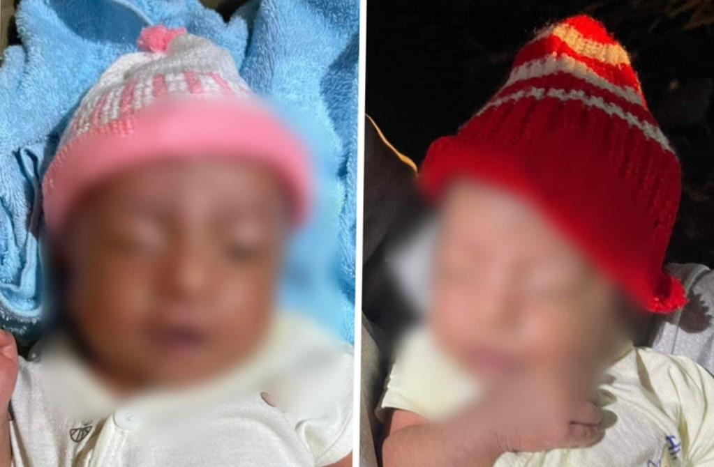 Hai bé sơ sinh bị bỏ rơi trong đêm Giáng Sinh ở Đồng Nai. Ảnh: TT Hai bé sơ sinh bị bỏ rơi trong đêm Giáng Sinh ở Đồng Nai. Ảnh: TT