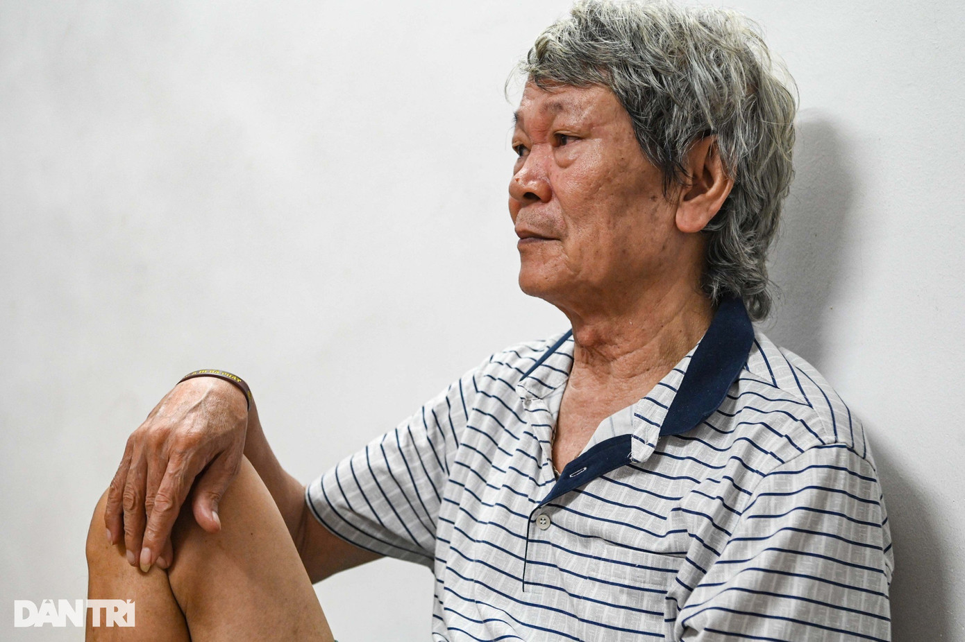 Ông Ngô Phó Điền từng là bảo vệ chung cư mini ngõ 29/70 Khương Hạ (Ảnh: Minh Nhân).