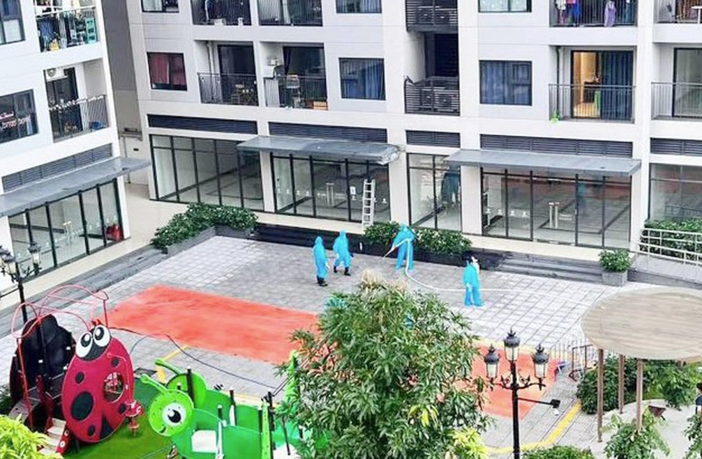 Khu vực phát hiện thi thể nam thanh niên (Ảnh: Nguyễn An).