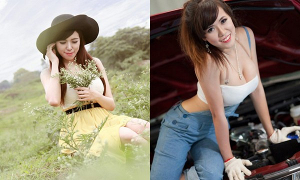  Bùi Như Mai là tên thật của hot girl đời đầu 9X - Mai Thỏ. Cô gây ấn tượng trong giới trẻ bởi nhiều bộ hình được chụp theo phong cách sexy khoe vòng một khủng. Tuy nhiên, đâu đó vẫn còn sót lại những khoảnh khắc kín đáo đầy e ấp mà hiếm khi Mai Thỏ thể hiện trước ống kính