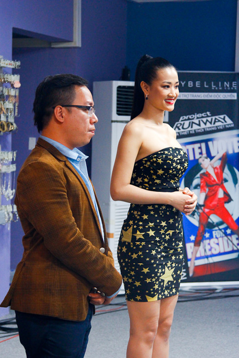 Sự xuất hiện của cô đã khiến các thí sinh rất bất ngờ