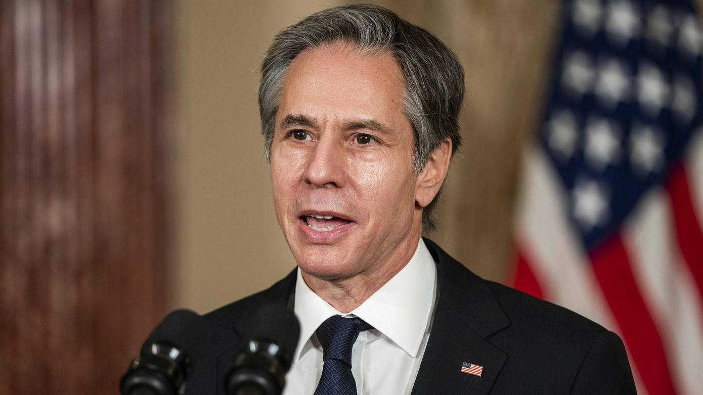 Ngoại trưởng Mỹ Antony Blinken. Ảnh: Bloomberg