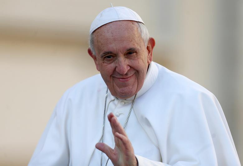 Giáo hoàng Francis. Ảnh: Reuters Giáo hoàng Francis. Ảnh: Reuters