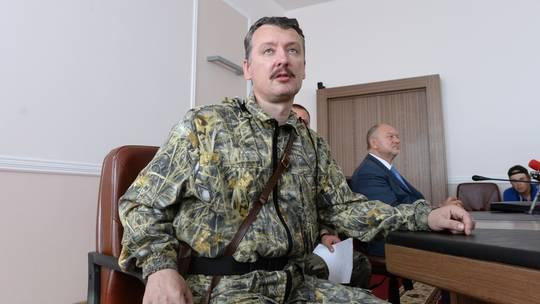Igor Strelkov ở Donetsk hồi năm 2014. Ảnh: Sputnik