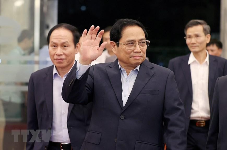 Chương trình 'Cả nước chung tay vì người nghèo' năm 2022 có chủ đề 'Hành trình của hy vọng.' (Ảnh: Dương Giang/TTXVN)