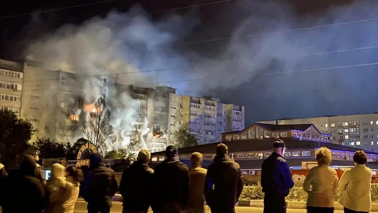 Hiện trường vụ tai nạn. Ảnh: Sputnik