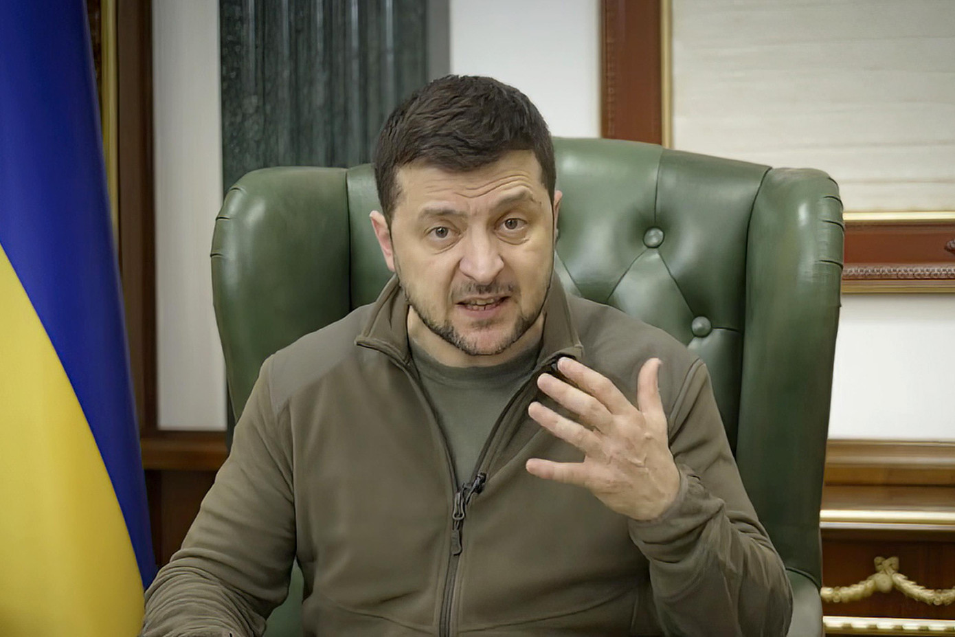 Tổng thống Ukraine Volodymyr Zelensky. Ảnh: AP Tổng thống Ukraine Volodymyr Zelensky. Ảnh: AP