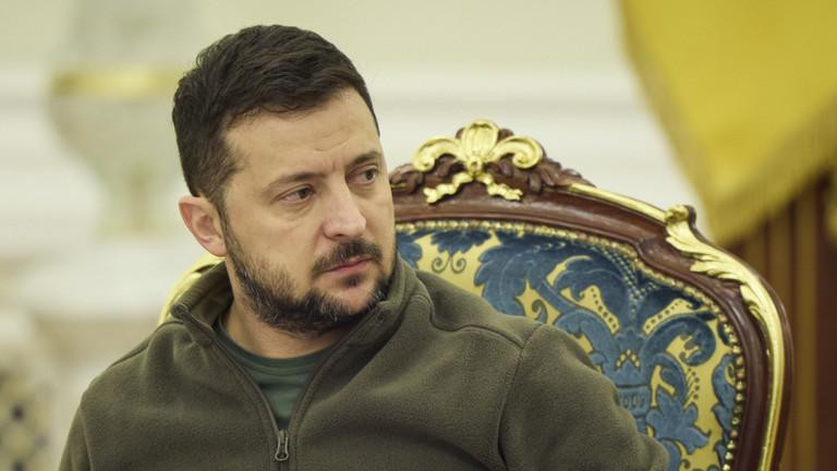 Tổng thống Ukraine Volodymyr Zelensky. Ảnh: AP