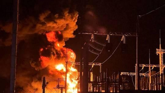 Hiện trường vụ tấn công. Ảnh: Telegram