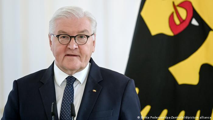 Tổng thống Đức Frank-Walter Steinmeier. Ảnh: DW