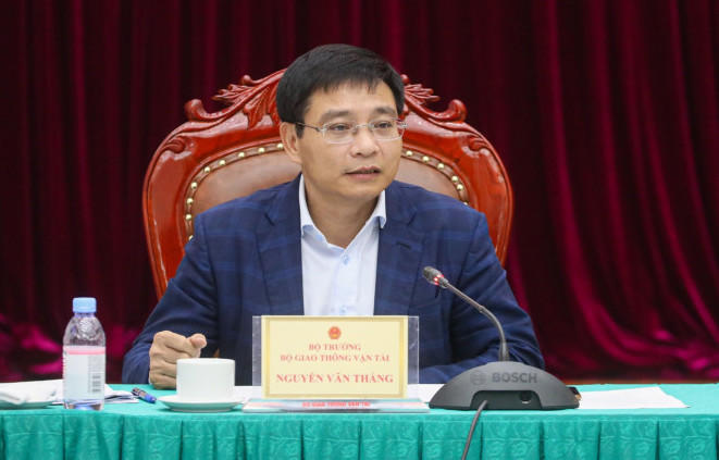 Bộ trưởng GTVT Nguyễn Văn Thắng.