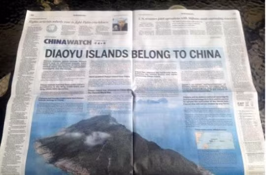 New York Times đăng quảng cáo về “chủ quyền của Trung Quốc đối với quần đảo Điếu Ngư”