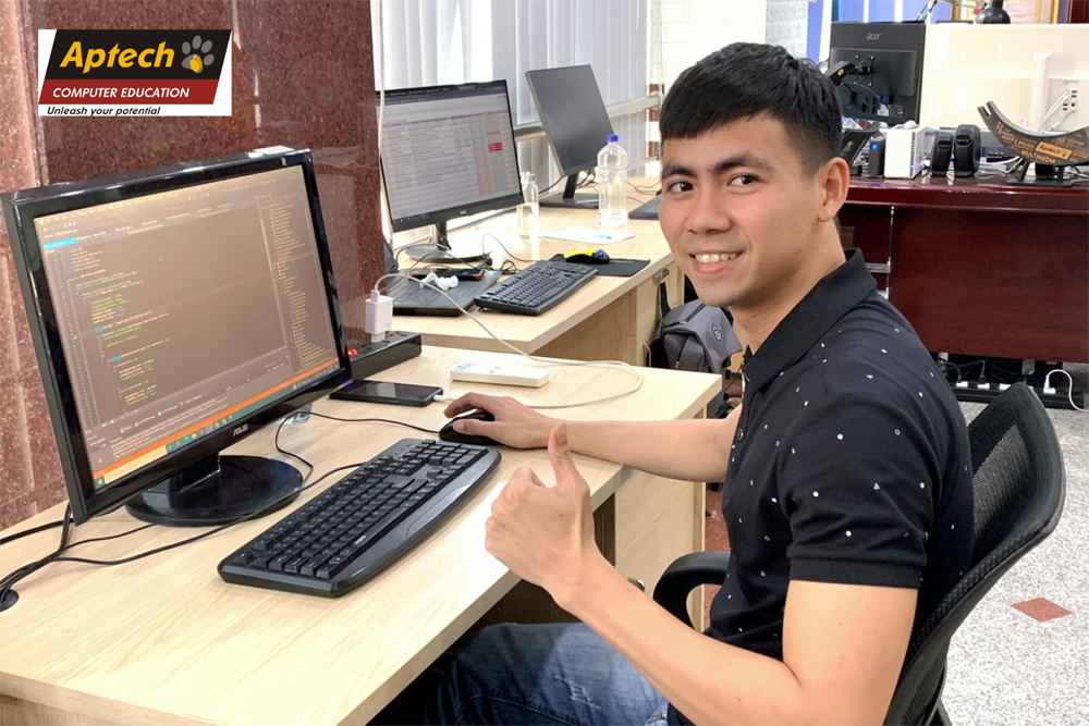 Ngô Quang Đại hào hứng làm việc Công ty AMES