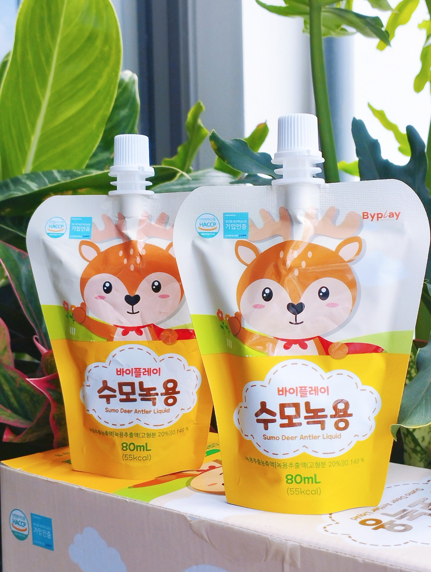 Hình ảnh sản phẩm nước gạc nhung hươu ByPlay Sumo Deer Antler Liquid. Ảnh: Hwin