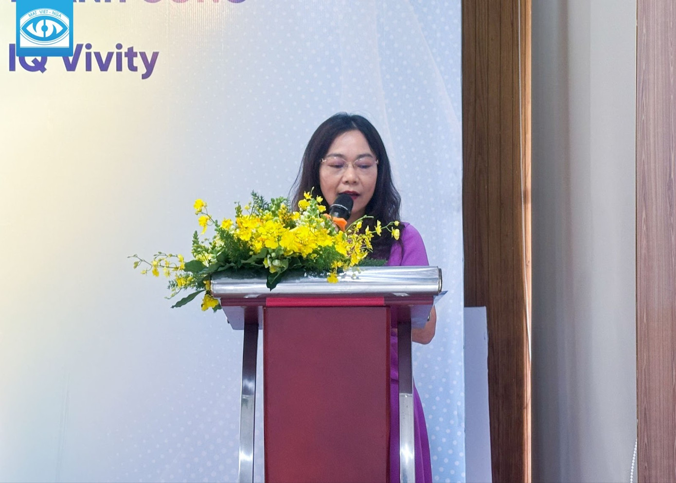 Bác Sĩ Mai Thị Việt Hà - Giám Đốc ngành hàng nhãn khoa Alcon - Topcon Healthcare chia sẻ về giải thưởng Vivity Award tại Bệnh viện Mắt Quốc tế Việt - Nga Bác Sĩ Mai Thị Việt Hà - Giám Đốc ngành hàng nhãn khoa Alcon - Topcon Healthcare chia sẻ về giải thưởng Vivity Award tại Bệnh viện Mắt Quốc tế Việt - Nga