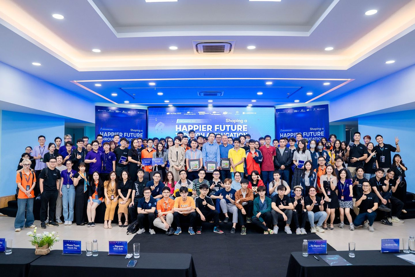 Với thế mạnh từ Tập đoàn Công nghệ FPT, sinh viên trường Đại học FPT được học tập cùng những chuyên gia về Trí tuệ Nhân tạo trong và ngoài nước. - Ảnh: Trường ĐH FPT.