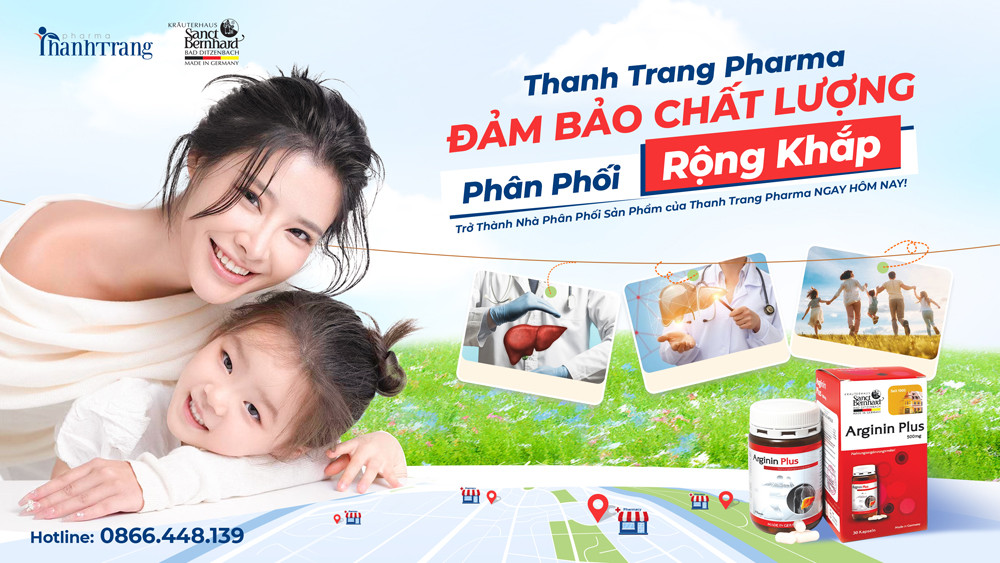 Thanh Trang Pharma: Đối tác hàng đầu và duy nhất của Sanct Bernhard tại Việt Nam