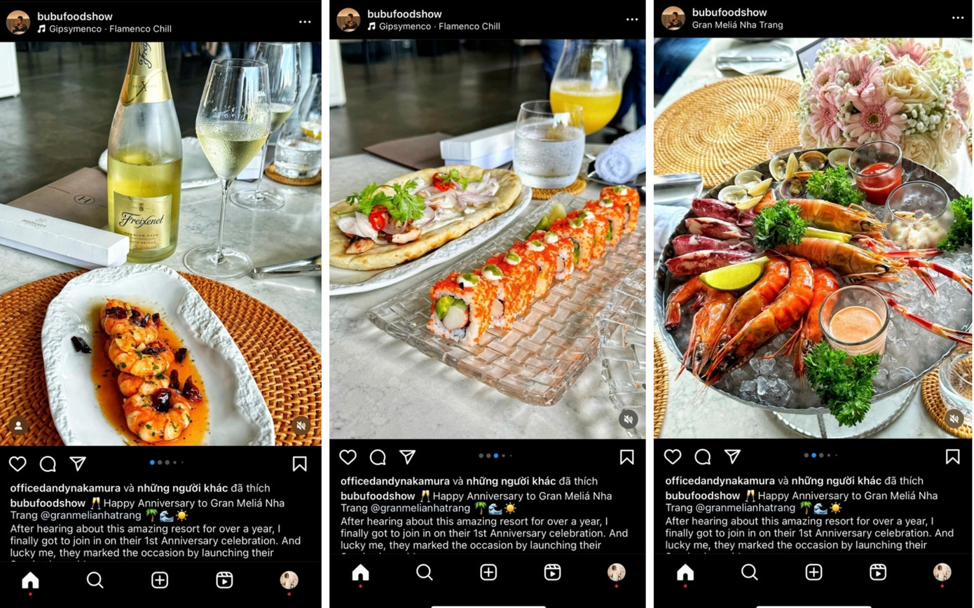 Food Blogger Bubufoodshow đã dành nhiều lời khen có cánh về chương trình ẩm thực Fiesta del Brunch được phục vụ tại nhà hàng Hispania.