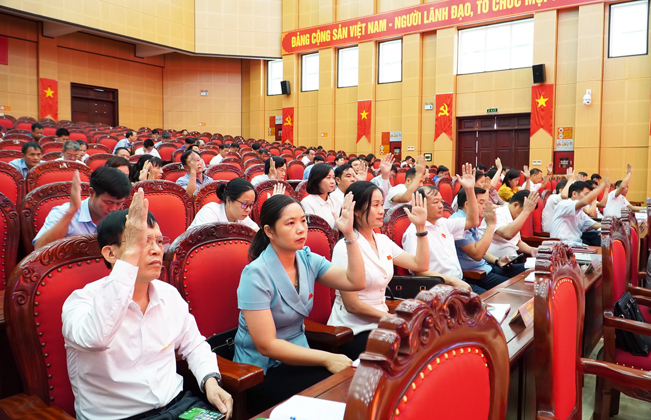 HĐND huyện Lạng Giang thông qua 10 nghị quyết quan trọng ảnh 1