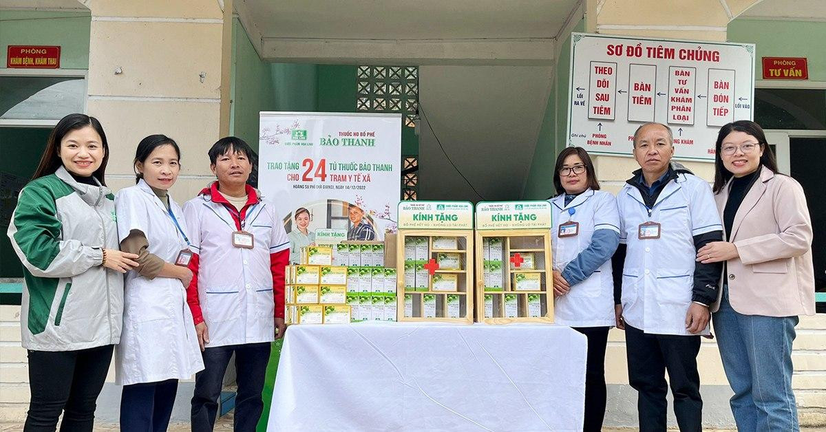 Bảo Thanh và hành trình mang tủ thuốc đến người dân Hoàng Su Phì, Hà Giang.