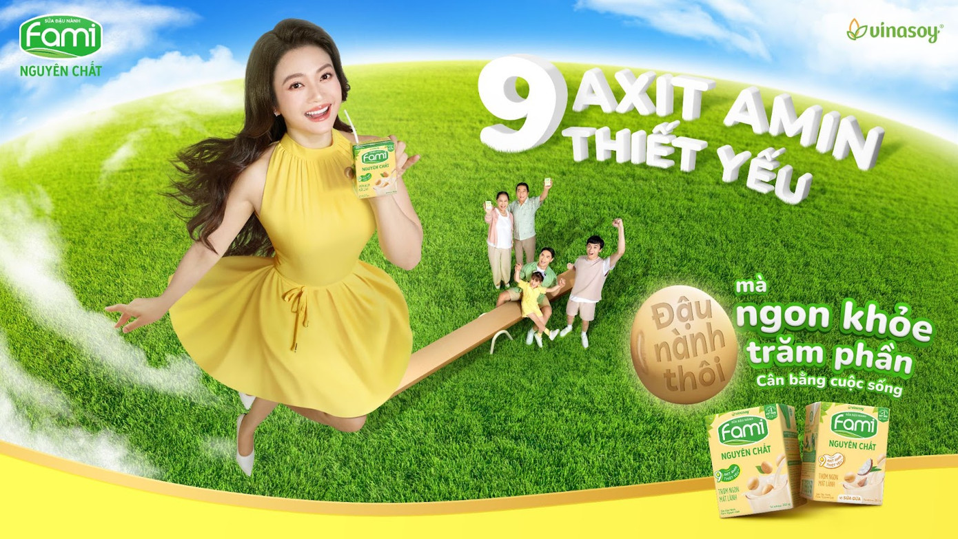 Fami Nguyên Chất Ngon khỏe “9 tầng mây”là trợ thủ đắc lực để mẹ chăm sóc cả nhà. Fami Nguyên Chất Ngon khỏe “9 tầng mây”là trợ thủ đắc lực để mẹ chăm sóc cả nhà.