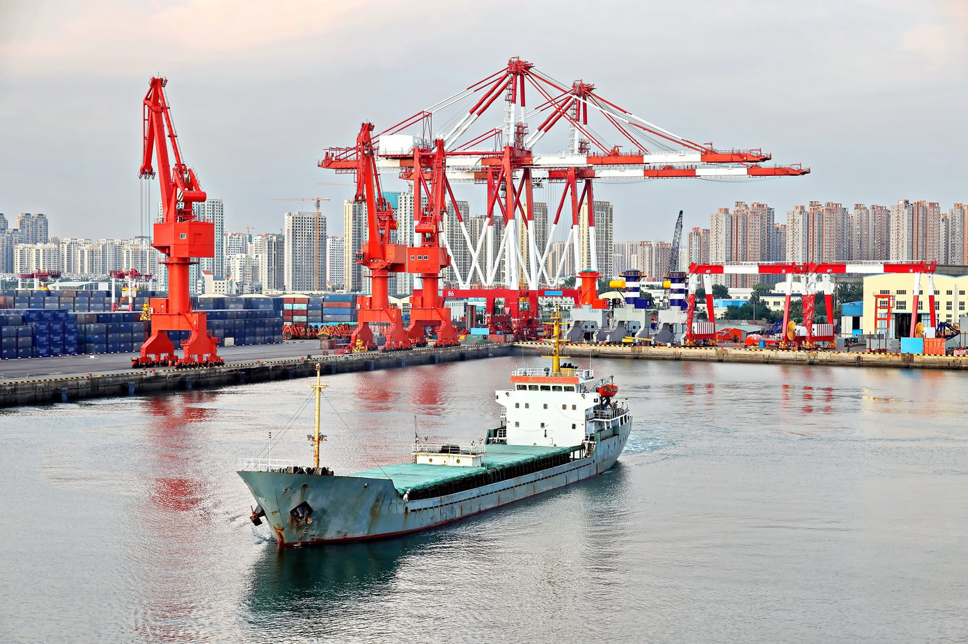 Khu thương mại tự do tại cảng Thanh Đảo, tỉnh Sơn Đông, Trung Quốc Khu thương mại tự do tại cảng Thanh Đảo, tỉnh Sơn Đông, Trung Quốc