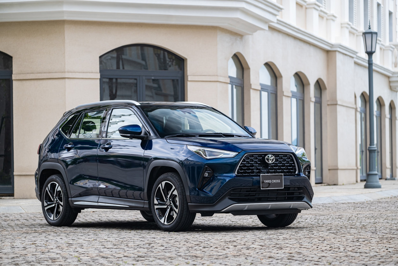 Ngôn ngữ thiết kế của Yaris Cross: Mạnh mẽ và Năng động.