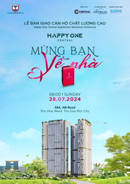 “Mừng bạn về nhà” - Sự kiện được hơn 5.000 cư dân Happy One Central mong đợi.